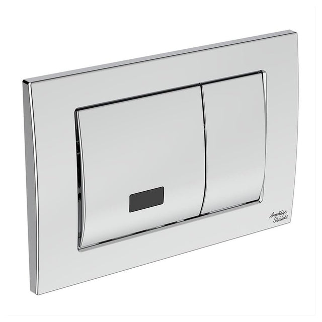 Armitage Shanks Septa Pro E1 Electronic (Infrared) & Manual Metal Dual Flushplate - Chrome - S0772AA - TAP 'N' SHOWER