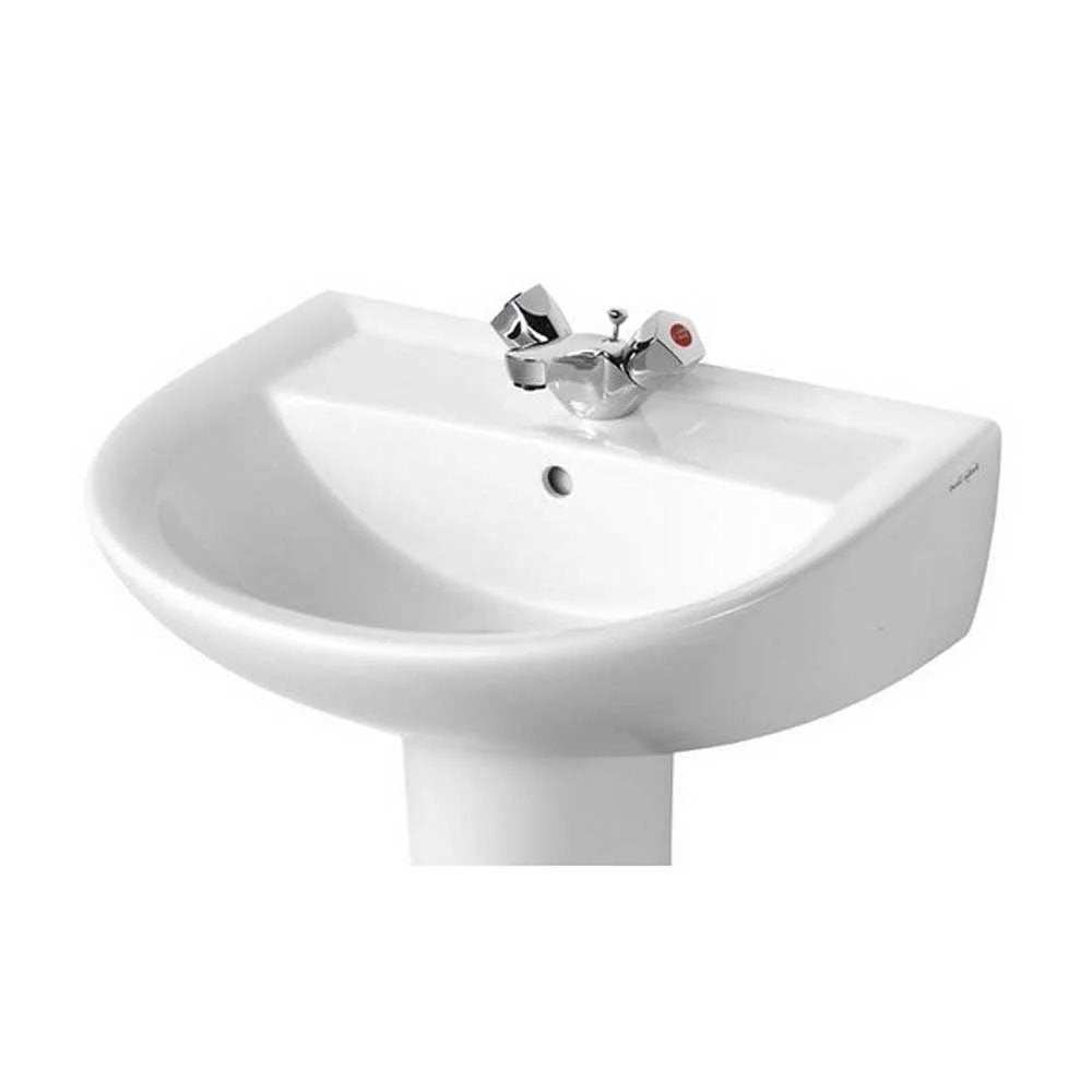 Armitage Shanks 550mm Wide 1 Tap Hole Sandringham 21 Wall Hung Basin -