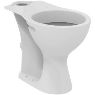 Armitage Shanks Sandringham 21 Raised Height Close Coupled Toilet Pan ONLY - White - E883401 - TAP 'N' SHOWER