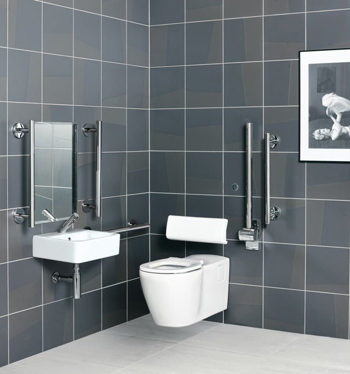 Armitage Shanks Sensorflow 21 Compact Mixer - Ultra Steel - A4852GN - TAP 'N' SHOWER