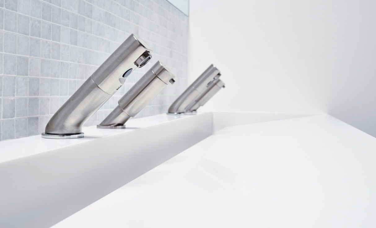 Armitage Shanks Sensorflow 21 Compact Mixer - Ultra Steel - A4852GN - TAP 'N' SHOWER