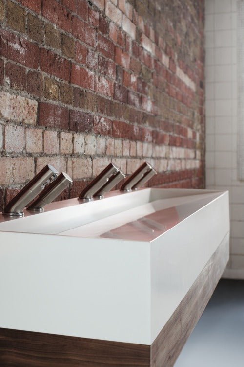 Armitage Shanks Sensorflow 21 Compact Mixer - Ultra Steel - A4852GN - TAP 'N' SHOWER