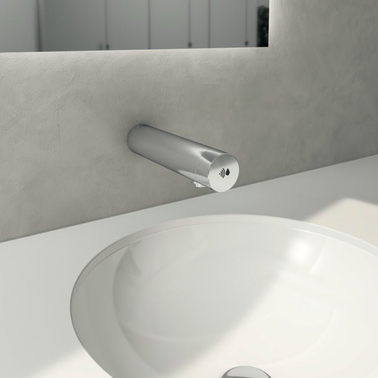 Armitage Shanks Sensorflow E Panel Mounted Basin Tap Battery - Chrome - A7552AA - TAP 'N' SHOWER