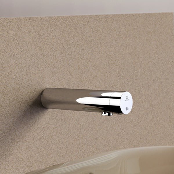 Armitage Shanks Sensorflow E Wall Mounted Basin Tap Battery - Chrome - A7551AA - TAP 'N' SHOWER