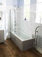Nuie Ascott White Traditional Art Deco Bath (1800x800) - NLB114