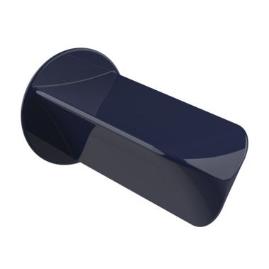 Armitage Shanks Contour 21 Toilet Roll Holder for Hinged Support Arm - Blue - S636336 - TAP 'N' SHOWER