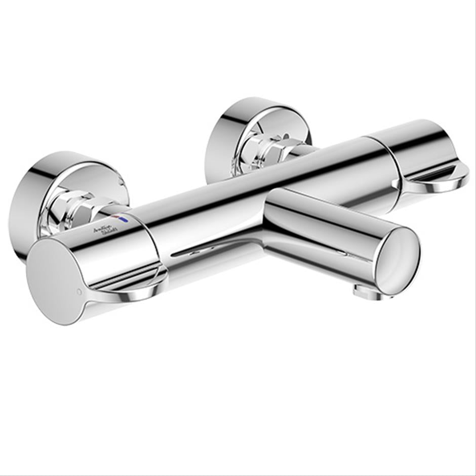 Armitage Shanks Contour 21+ Thermostatic Wall Mounted Bath Filler - Chrome - A7005AA - TAP 'N' SHOWER