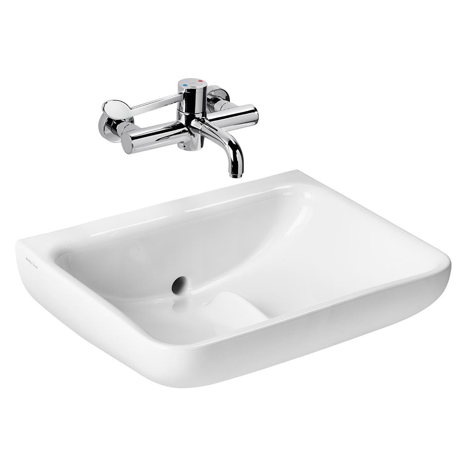 Armitage Shanks Contour 21 Basin No Tapholes 60cm - White - S0444HY - TAP 'N' SHOWER