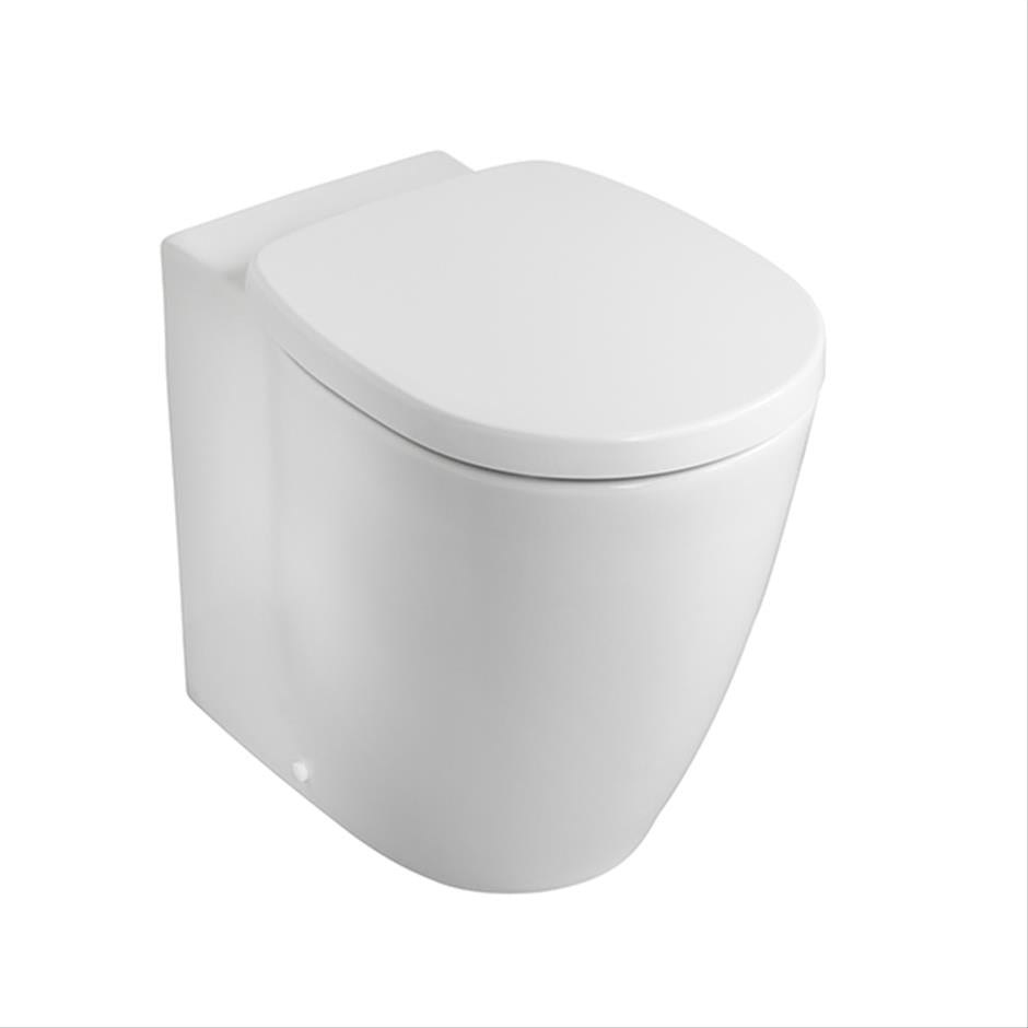 Armitage Shanks Edit Assist Back to Wall Raised Height WC Toilet Pan ONLY - White - S082501 - TAP 'N' SHOWER