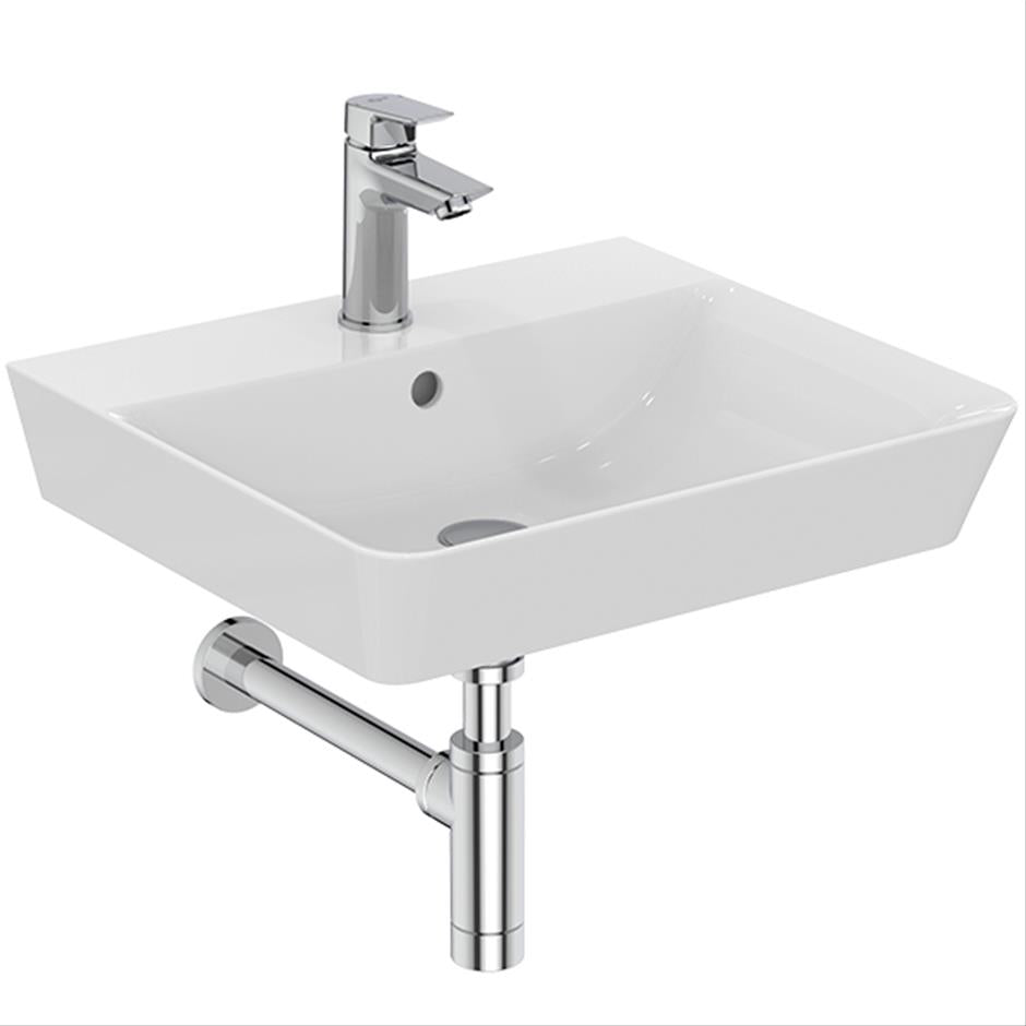 Armitage Shanks Edit L Washbasin 50cm - White - S081401 - TAP 'N' SHOWER