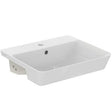 Armitage Shanks Edit L Semi - Countertop Washbasin 50cm - White - S081701 - TAP 'N' SHOWER