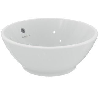 Armitage Shanks Edit R Vessel Washbasin 38cm - White - S078801 - TAP 'N' SHOWER