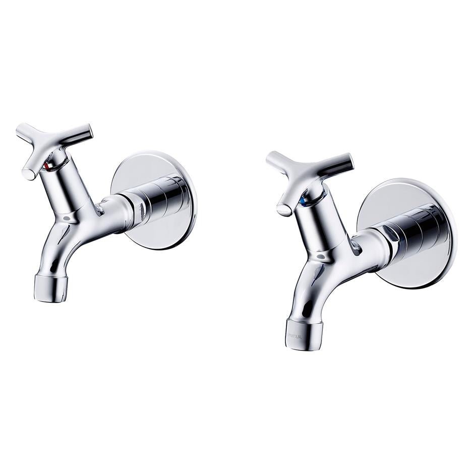 Armitage Shanks Nimbus 21 1/2" Bib Taps - Chrome - B1675AA - TAP 'N' SHOWER