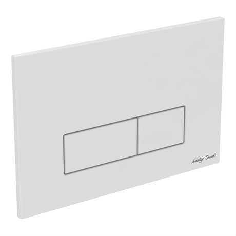 Armitage Shanks Septa Pro M1 Mechanical Metal Dual Flushplate - Chrome - S0858AA - TAP 'N' SHOWER