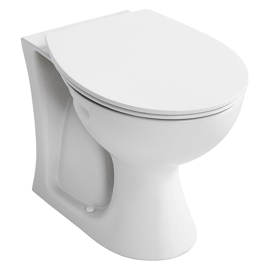 Armitage Shanks Sandringham 21 Back - to - Wall Toilet Pan ONLY - White - E897401 - TAP 'N' SHOWER