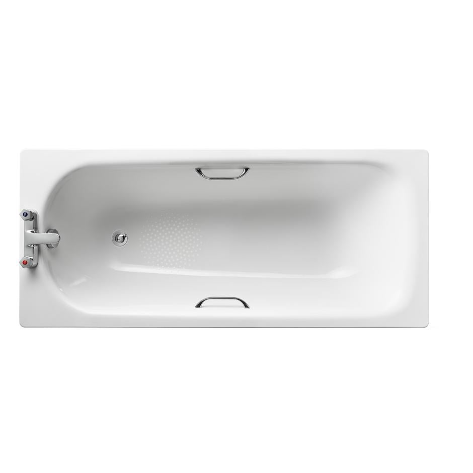 Armitage Shanks Sandringham 21 Steel Bath 160cm x 70cm - White - S183401 - TAP 'N' SHOWER