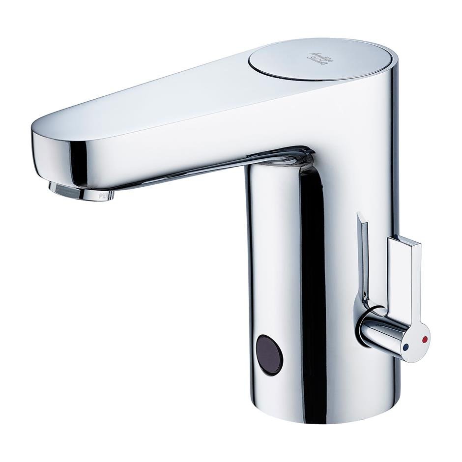 Armitage Shanks Sensorflow Wave Temperature Control Basin Mixer - Chrome - A6163AA - TAP 'N' SHOWER
