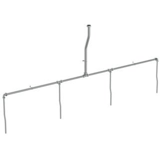 Armitage Shanks Range Of 4 Exposed Flush pipe - S0838MY - TAP 'N' SHOWER