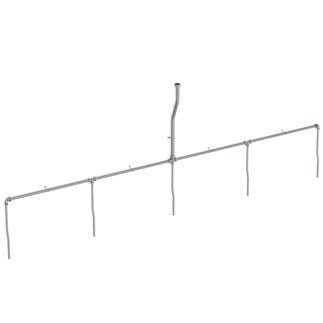 Armitage Shanks Range Of 5 Exposed Flush pipe - S0839MY - TAP 'N' SHOWER