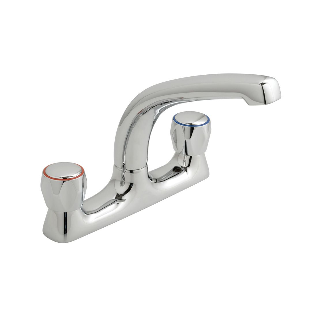 Vado Astra Kitchen Mixer CD Valve Tap - Chrome - AX - AST - 153/CD - CP - TAP 'N' SHOWER