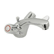 Vado Astra Mono Basin Mixer CD Valve With Lever Handles - Chrome - AX - AST - 300 - CP - TAP 'N' SHOWER