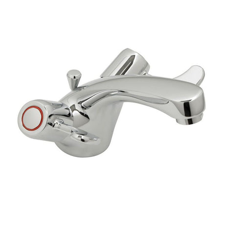 Vado Astra Mono Basin Mixer CD Valve With Lever Handles - Chrome - AX - AST - 300 - CP - TAP 'N' SHOWER