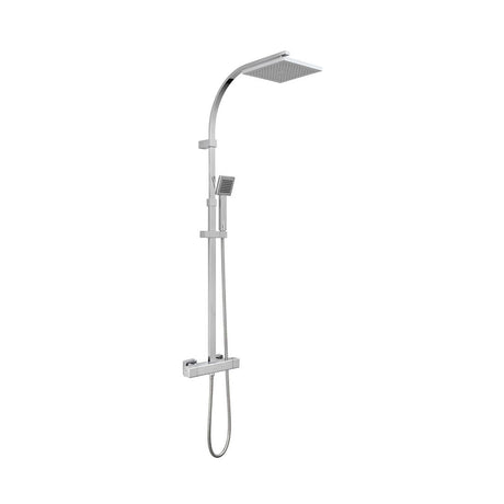 Vado Bokx Adjustable Thermostatic Shower Column - Chrome - AX - BOK - 149T - RRK/B - CP - TAP 'N' SHOWER
