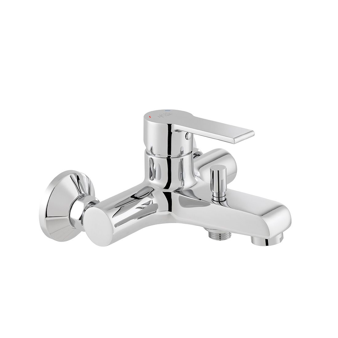 Vado Irlo Wall Mounted Bath Shower Mixer - Chrome - AX - IRO - 123 - CP - TAP 'N' SHOWER