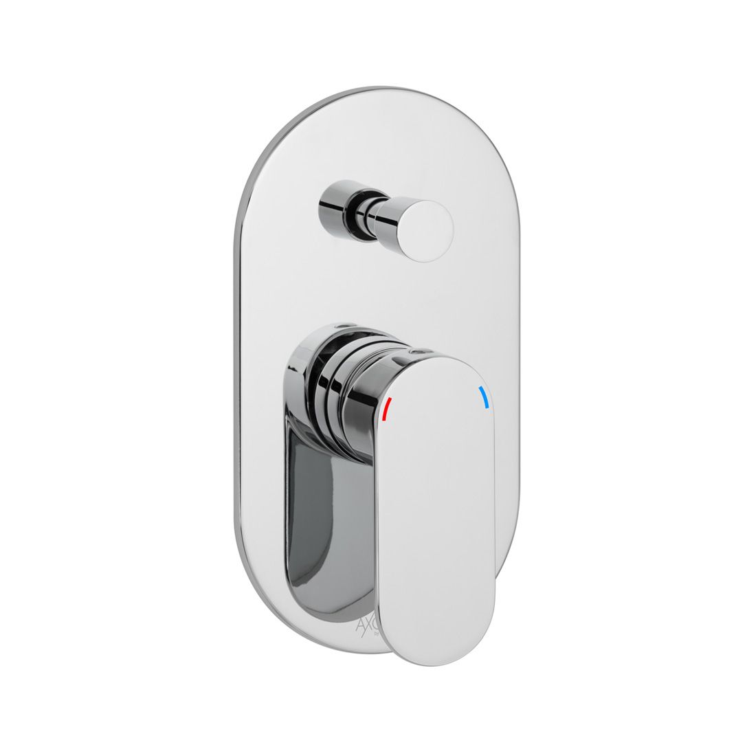 Vado Metiz Manual Shower Valve with Diverter - Chrome - AX - MET - 147A - CP - TAP 'N' SHOWER