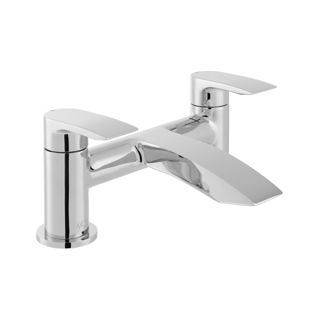 Vado Rowe Deck Mounted Bath Filler - Chrome - AX - ROW - 137 - CP - TAP 'N' SHOWER