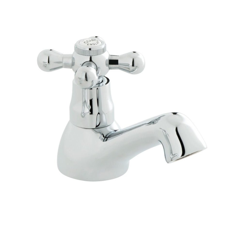 Vado Victoriana Basin Pillar Tap Cold Only - Chrome - AX - VIC - 106/CD/CL - CP - TAP 'N' SHOWER