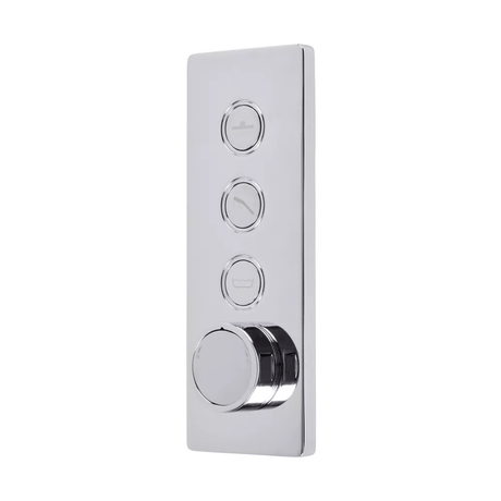 Tavistock Axiom Triple Function Push Button Shower Valve - Chrome - SAX2767 - TAP 'N' SHOWER