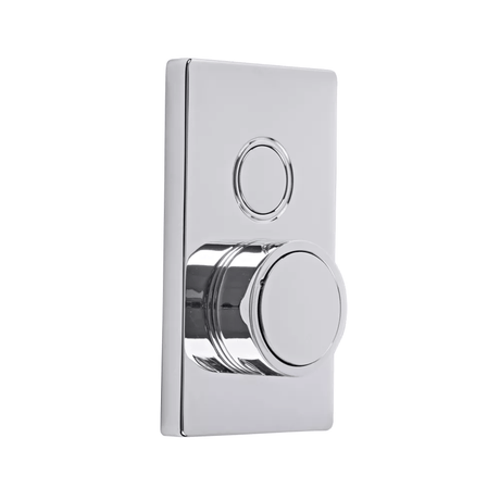 Tavistock Axiom Single Function Push Button Shower Valve - Chrome - SAX2766 - TAP 'N' SHOWER