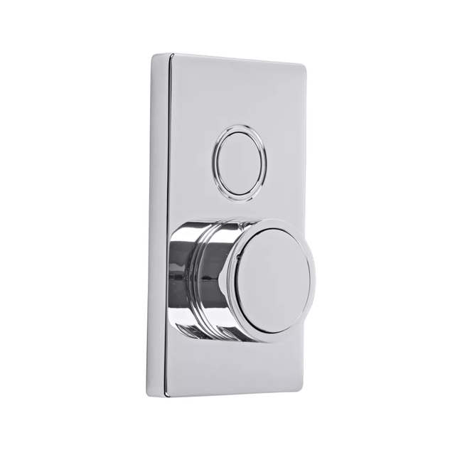 Tavistock Axiom Single Function Push Button Shower Valve - Chrome - SAX2766 - TAP 'N' SHOWER