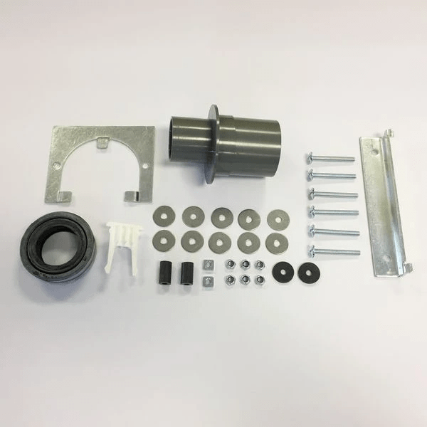 Twyford Spectrum Urinal Fixing Kit with Plastic Waste - White - SR8096XX - TAP 'N' SHOWER