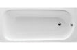 Prystine Clearwater Steel Single End 2 Tap Hole Bath With Legs 1600 x 700 x 500mm - White - PRIS100595 - TAP 'N' SHOWER