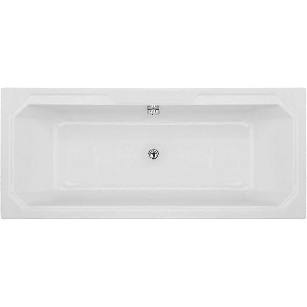 Bayswater Bathurst Double Ended Rectangular Bath 1800mm x 800mm - White - BAYB109