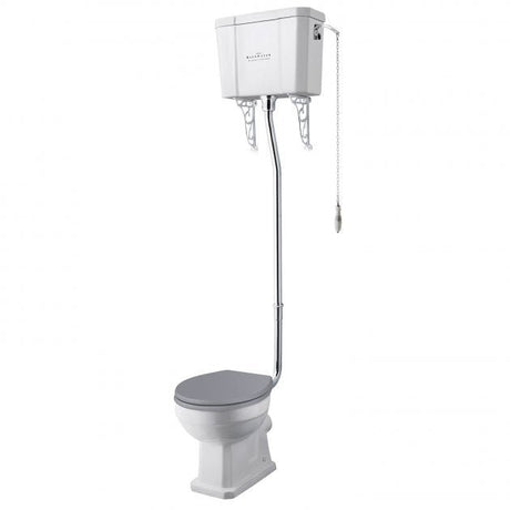 Bayswater Fitzroy High / Low Level Toilet Pan 360mm - White - BAYC017 - TAP 'N' SHOWER