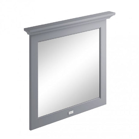 Bayswater Flat Mirror 800mm x 694mm - Plummett Grey - BAYF181 - TAP 'N' SHOWER