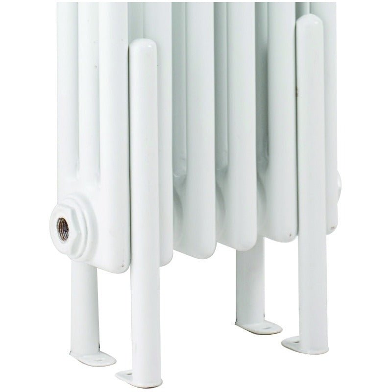 Bayswater Nelson Floor Mounting Kit - White - BAYR999 - TAP 'N' SHOWER