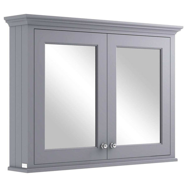 Bayswater Bathroom Cabinet 750mm High x 1050mm Wide - Plummett Grey - BAYF131