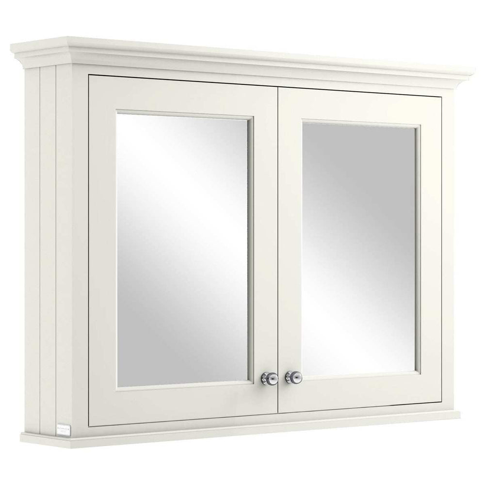 Bayswater Bathroom Cabinet 750mm High x 1050mm Wide - Pointing White - BAYF133