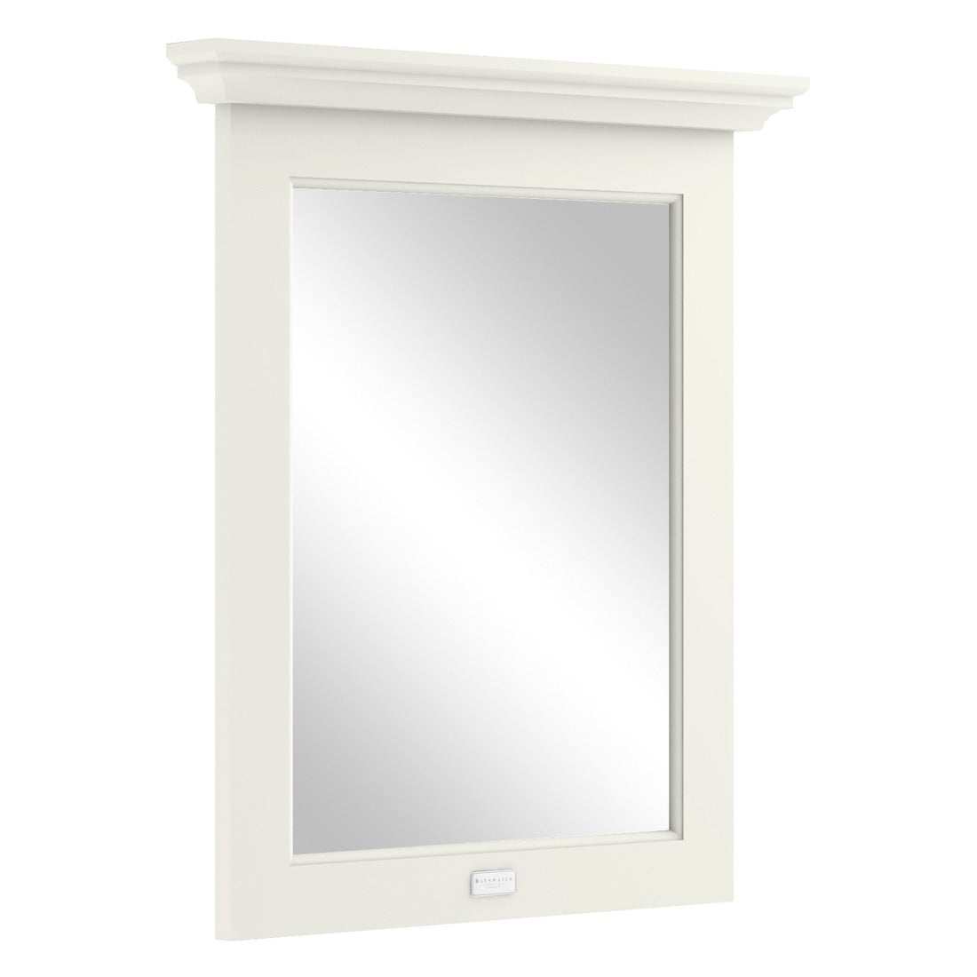 Bayswater Bathroom Mirror 700mm High x 600mm Wide - Pointing White - BAYF124