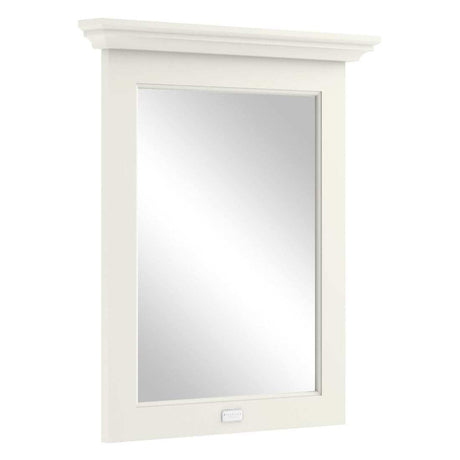 Bayswater Bathroom Mirror 700mm High x 600mm Wide - Pointing White - BAYF124