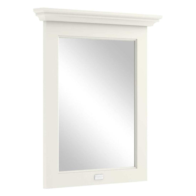 Bayswater Bathroom Mirror 700mm High x 600mm Wide - Pointing White - BAYF124
