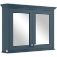 Bayswater Bathroom Cabinet 750mm High x 1050mm Wide - Stiffkey Blue - BAYF132