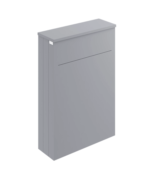 Bayswater WC Cabinet 560mm x 810mm - Matt Black - BAYF419 - TAP 'N' SHOWER