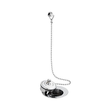 Vado Axbridge Ceramic Plug and Chain Basin Waste - Chrome - BC - AXB - 398 - CP - TAP 'N' SHOWER