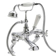 Hudson Reed Topaz Traditional Pillar Mounted Dome Bath Shower Mixer Ta