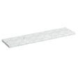 Burlington Minerva White Carrara Marble Worktop 120cm - BC305 - TAP 'N' SHOWER